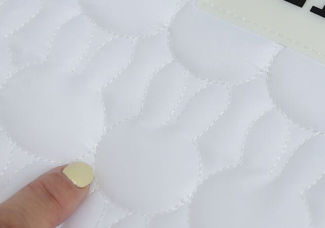 シテンミッフィーキルティングトートバッグふわふわ