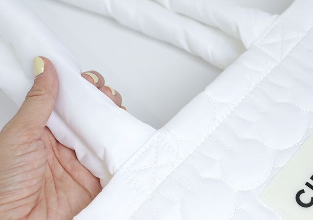 シテンミッフィーキルティングトートバッグふわふわ持ち手