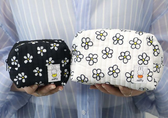ミッフィーキルティングポーチ2個セット付録