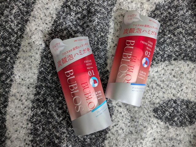 バブロス 炭酸泡ハミガキ パッケージ写真