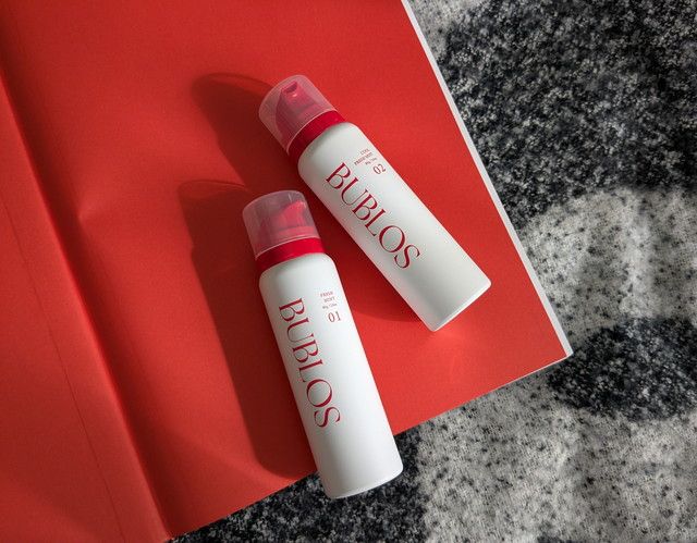 バブロス 炭酸泡ハミガキ 本体ボトルの写真