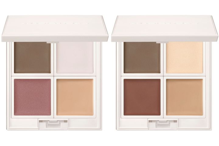 マットな質感の限定パッケージ入り。〈左から〉コンプリートパレット “ソフト ヒュー” 101、102 各￥4,950（ともに9月5日より限定発売）