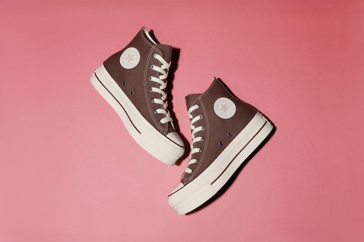 画像: オールスター リフテッド BP HI（ショコラブラウン）¥12,100 ◾️ヒール高さ：約4cm ◾️展開：22.0cm〜