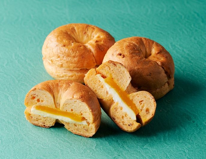 ベーグルサンド パンプキン＆クリームチーズ