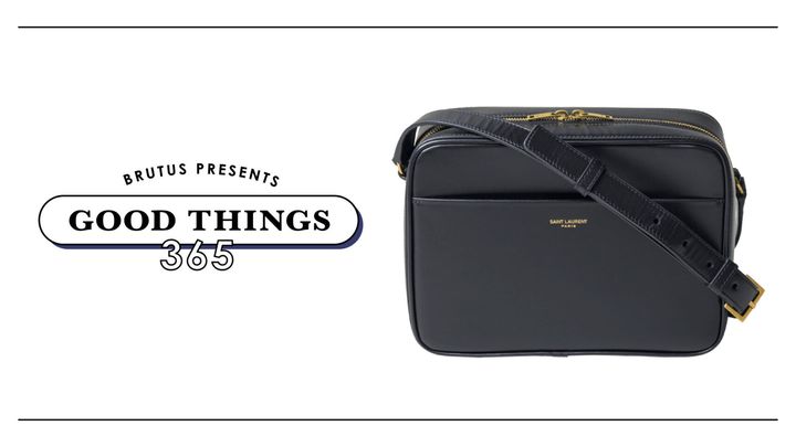 〈サンローラン〉のサッチェルバッグ