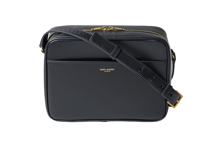 〈サンローラン〉のサッチェルバッグ