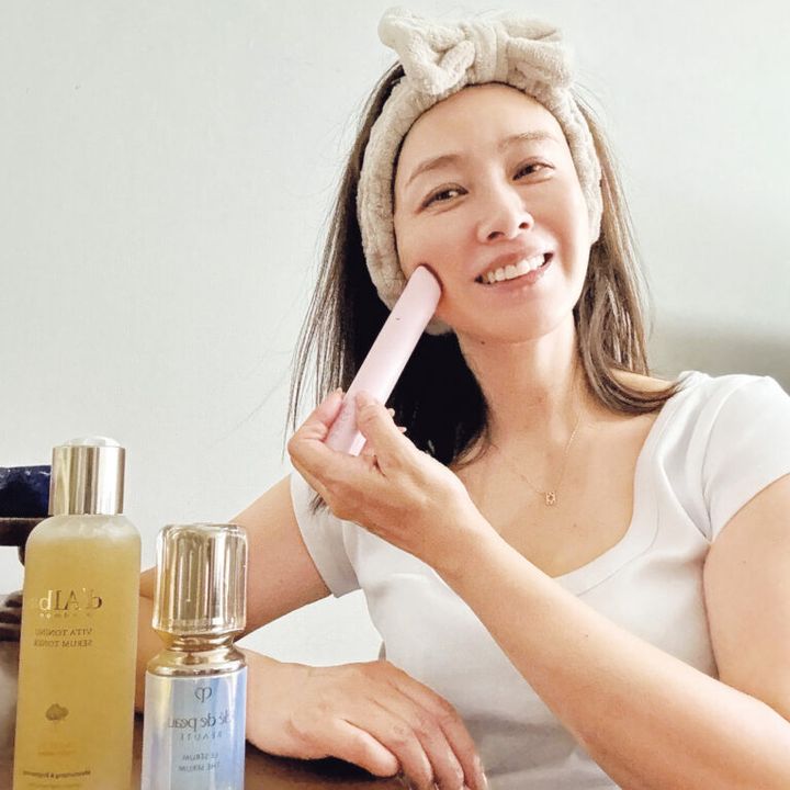 手放せない美顔器