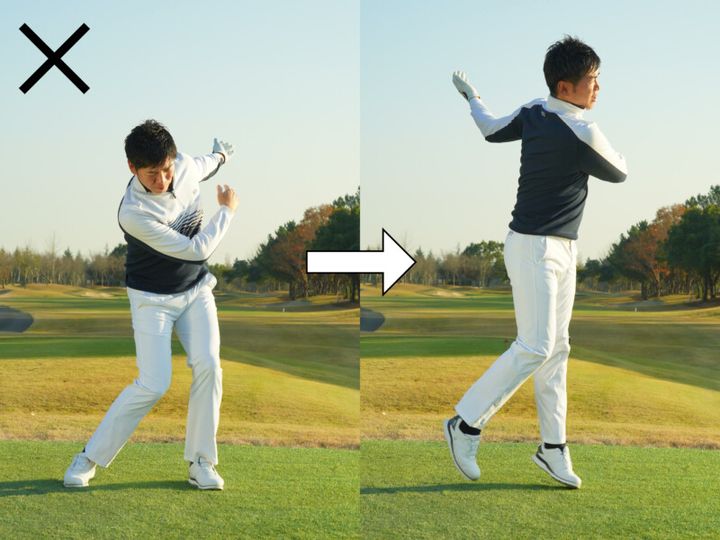 「ジャンプしながら…」飛距離アップを目指すならこの練習法を試してみて