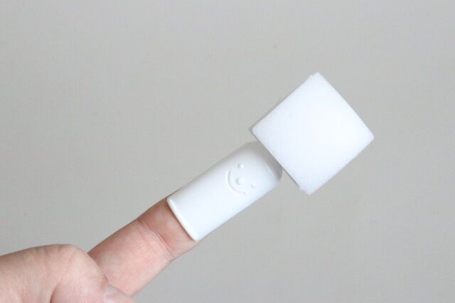 おそうじフィンガー メラミン 装着