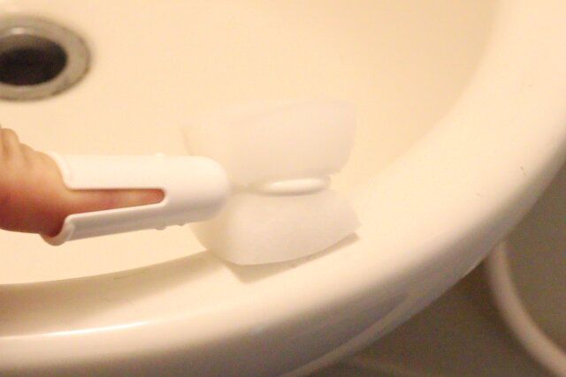 おそうじフィンガー メラミン 使用例