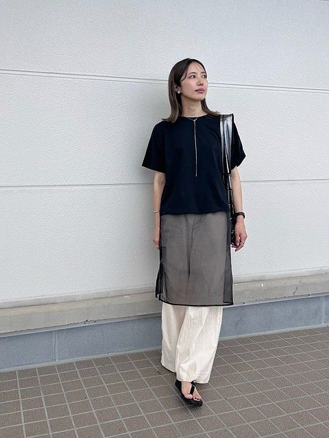 ワイドパンツコーデ4
