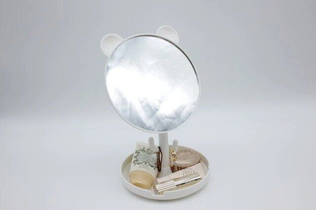 ダイソー スタンドミラー（くま）