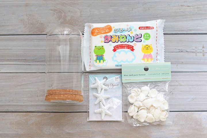 夏色インテリアツリーの材料