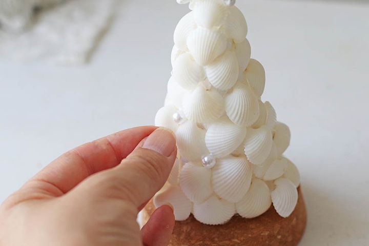 パールビーズをつける