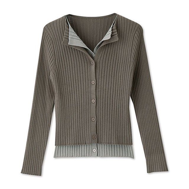 しまむらのニットカーディガン