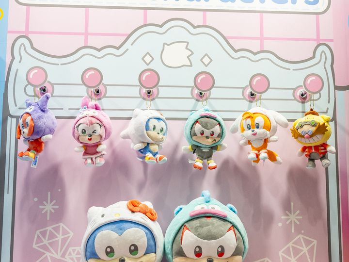 SONIC ＆ FRIENDS Sanrio characters マスコット02