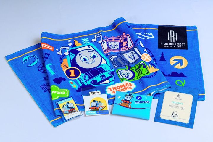 ハイランドリゾート ホテル＆スパ「トーマスルーム」オリジナルアメニティグッズ