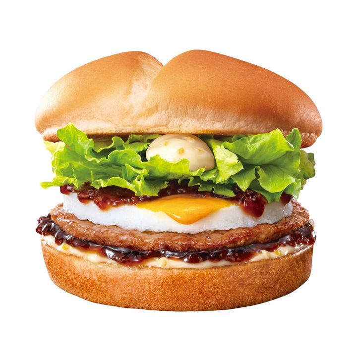 和風半熟月見 てりやきバーガー