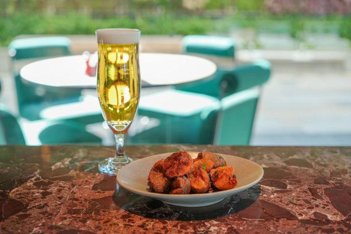 キリンハートランド(生ビール)&インカの目覚めのポテトフリット Osteria IL VIAGGIO キリンハートランド(生ビール)& インカの目覚めのポテトフリット