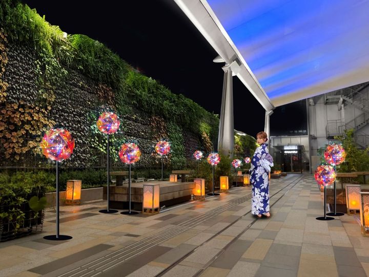 よいみち浮花火