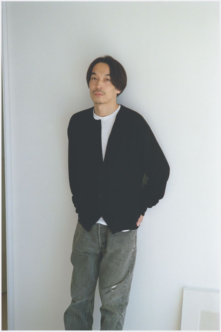 オーラリーのデザイナー、岩井良太。