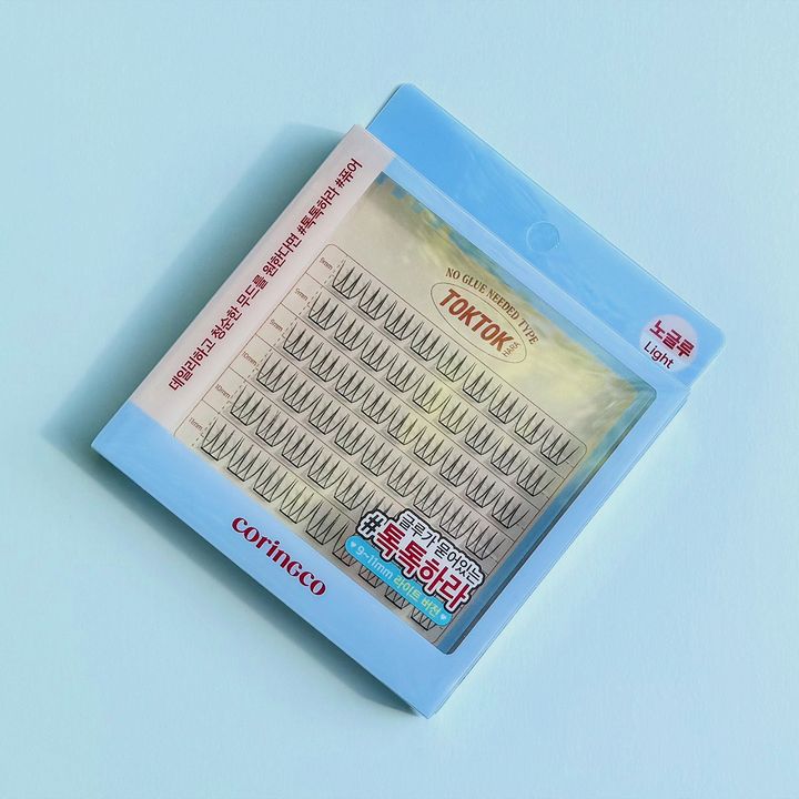 CORINGCO トクトクハラ フィルターまつ毛 ノーグルー #ピュア