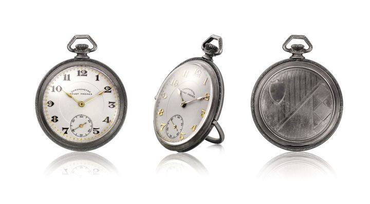 美術工芸品と呼ばれたボヴェのアンティーク懐中時計。