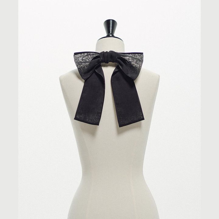 画像: 「SHEER RIBBON BARRETE」¥20,900 出典：「Rakuten Fashion」内【フェティコ】ページ
