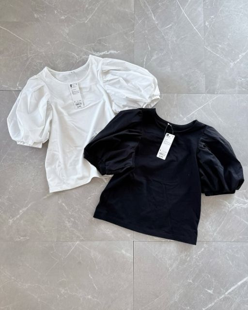 2枚のボリュームスリーブT