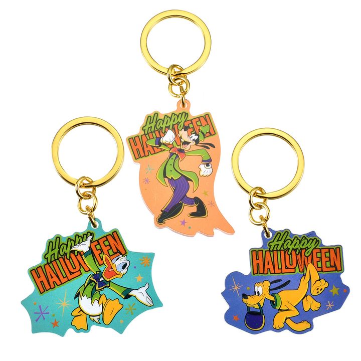 ミッキー＆フレンズ シークレットキーホルダー ダイカット DISNEY HALLOWEEN02