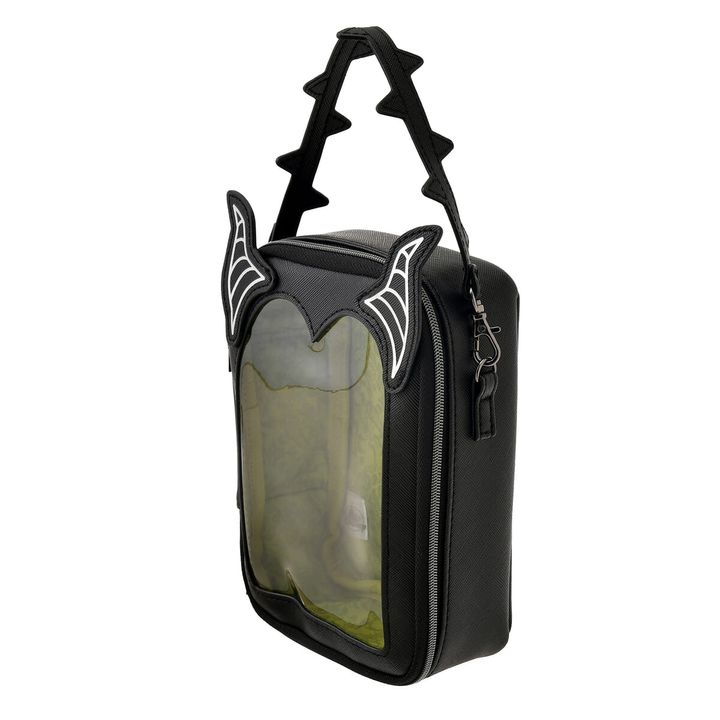 眠れる森の美女 ポーチ ストラップ付き クリア窓 DISNEY VILLAINS