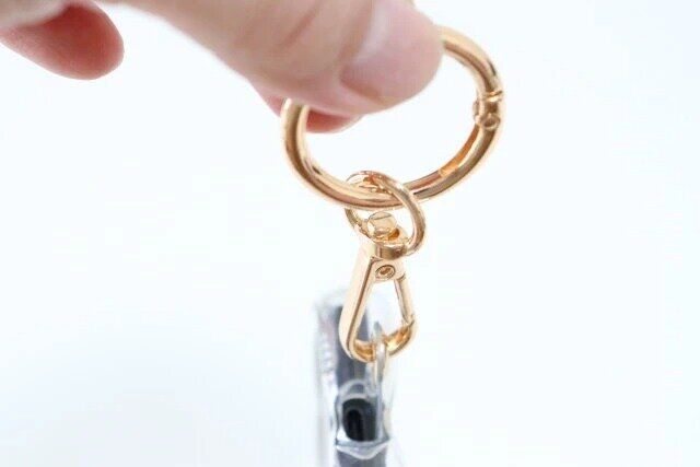 EM-78 スマートフォン ストラップシート付 ナスカンリング 金具