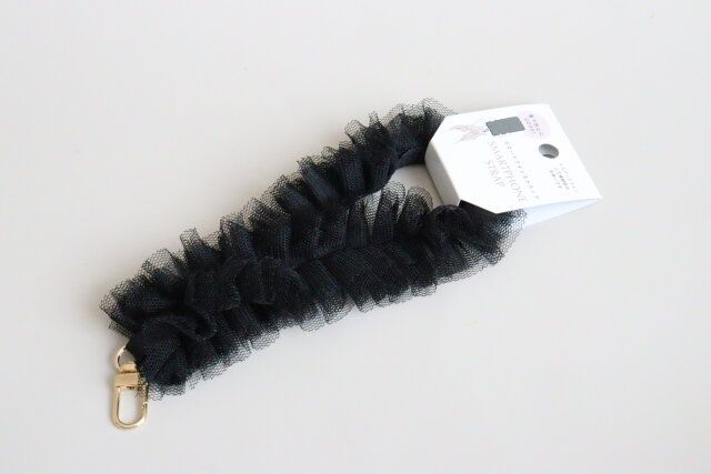 スマホリストストラップ レース スマホグッズ