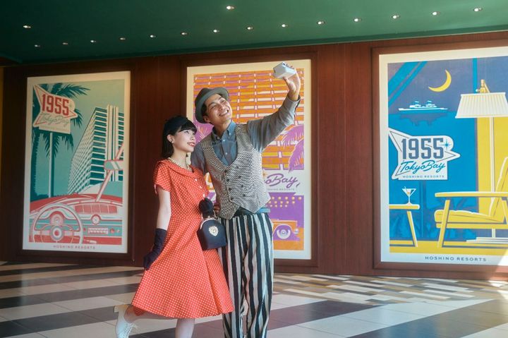 館内での撮影イメージ