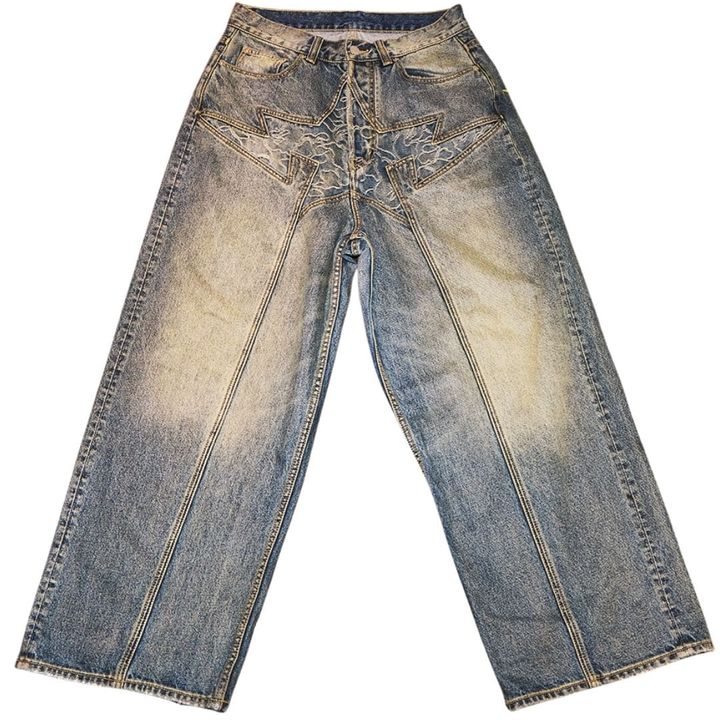 ヒップホップアーティスト・Kaneeeさんの“MY BAPE®” LINE CAMO STA PATCHEDLOOSE FIT 12OZ DENIM PANTS