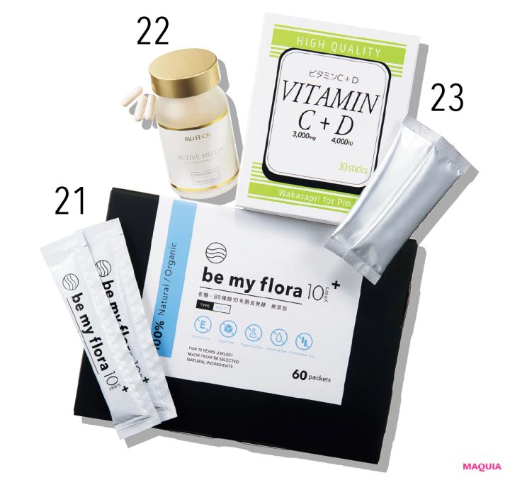 マキア サプリメント おすすめ 櫻坂46 守屋麗奈 ビー マイ フローラ RILLEE-ON Wakasapri for Pro.