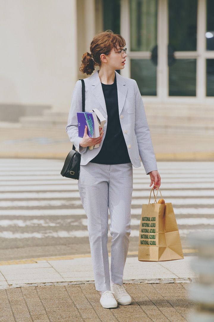 コーデアレンジが一気に広がる！シアサッカーのセットアップコーデ4選