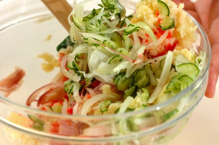 大人のポテトサラダの作り方3