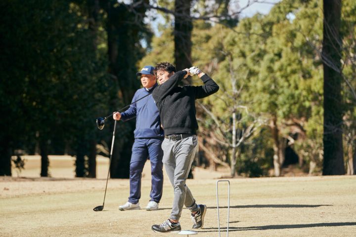 武井壮、スイングを徹底的に直す！