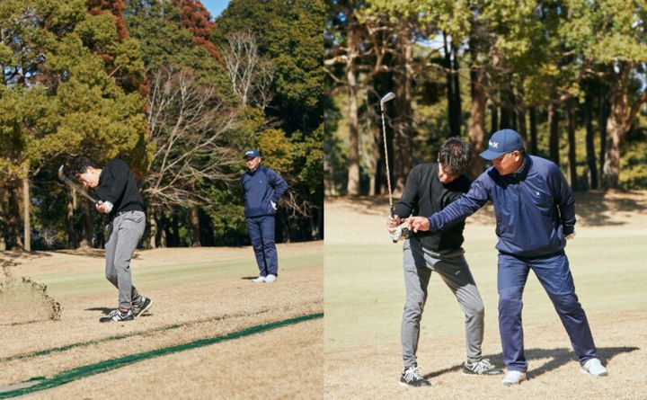 武井壮、スイングを徹底的に直す！