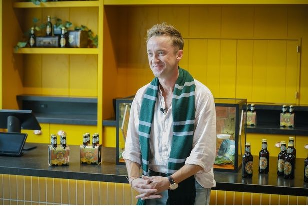 マルフォイ役のトム・フェルトンが「お気に入りグッズが増えた