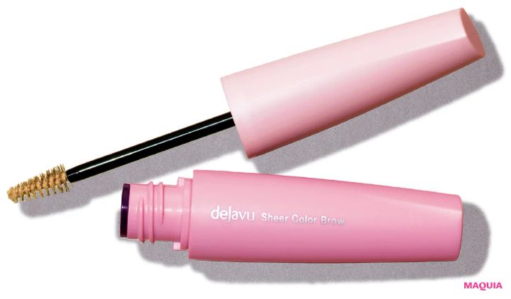 マキア 秋メイク コスメ マスカラ 2025 おすすめ デジャヴュ シアーカラーブロウ