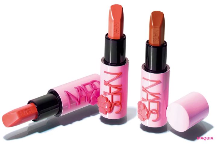 マキア 秋メイク コスメ 2025 おすすめ NARS エクスプリシット リップスティック