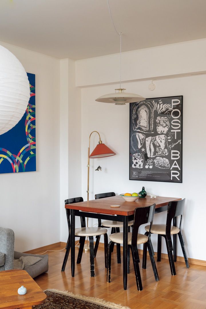 お部屋全体がアートな空間！ヘルシンキのおしゃれなお家を覗き見！