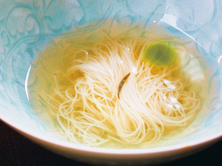 広尾『茶禅華』の「青山緑水」