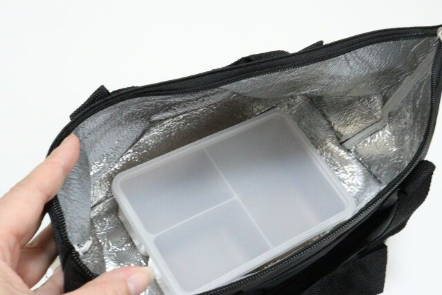 ランチバッグ（二段式） 収納力