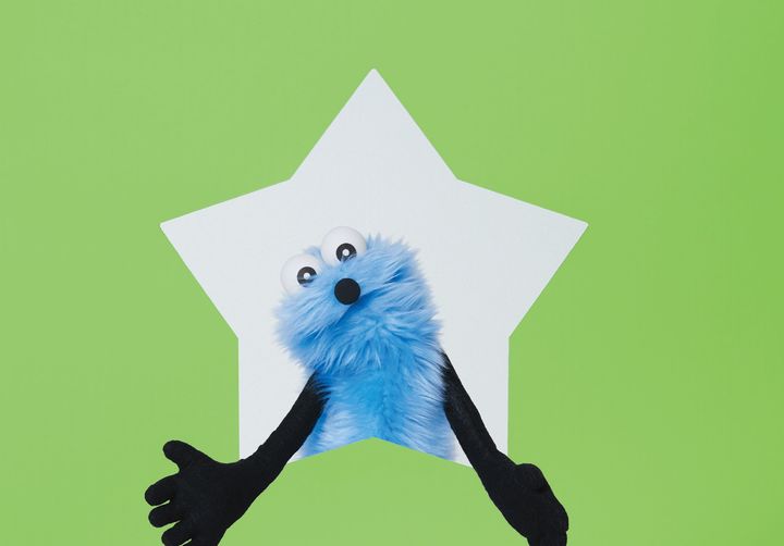 SUNSUN。6歳のパペット。