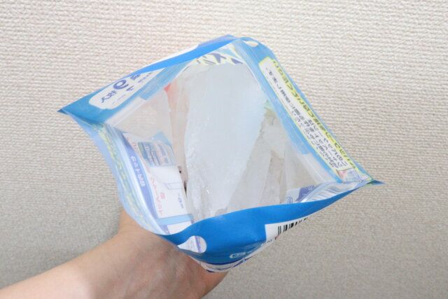 シャカシャカシャーベット袋 氷投入