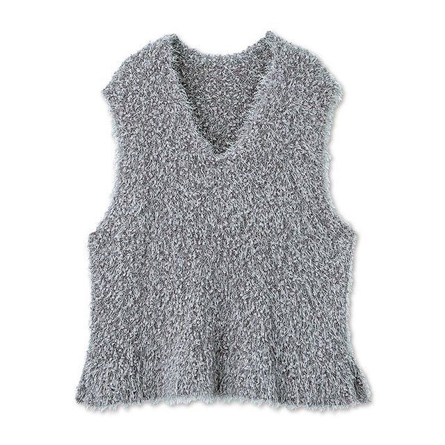 しまむらのニットベスト