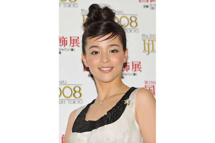 加藤ローサさん（2008年01月23日撮影、時事通信フォト）